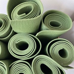 Green, Blue, or Black Standard Yoga Mat -
